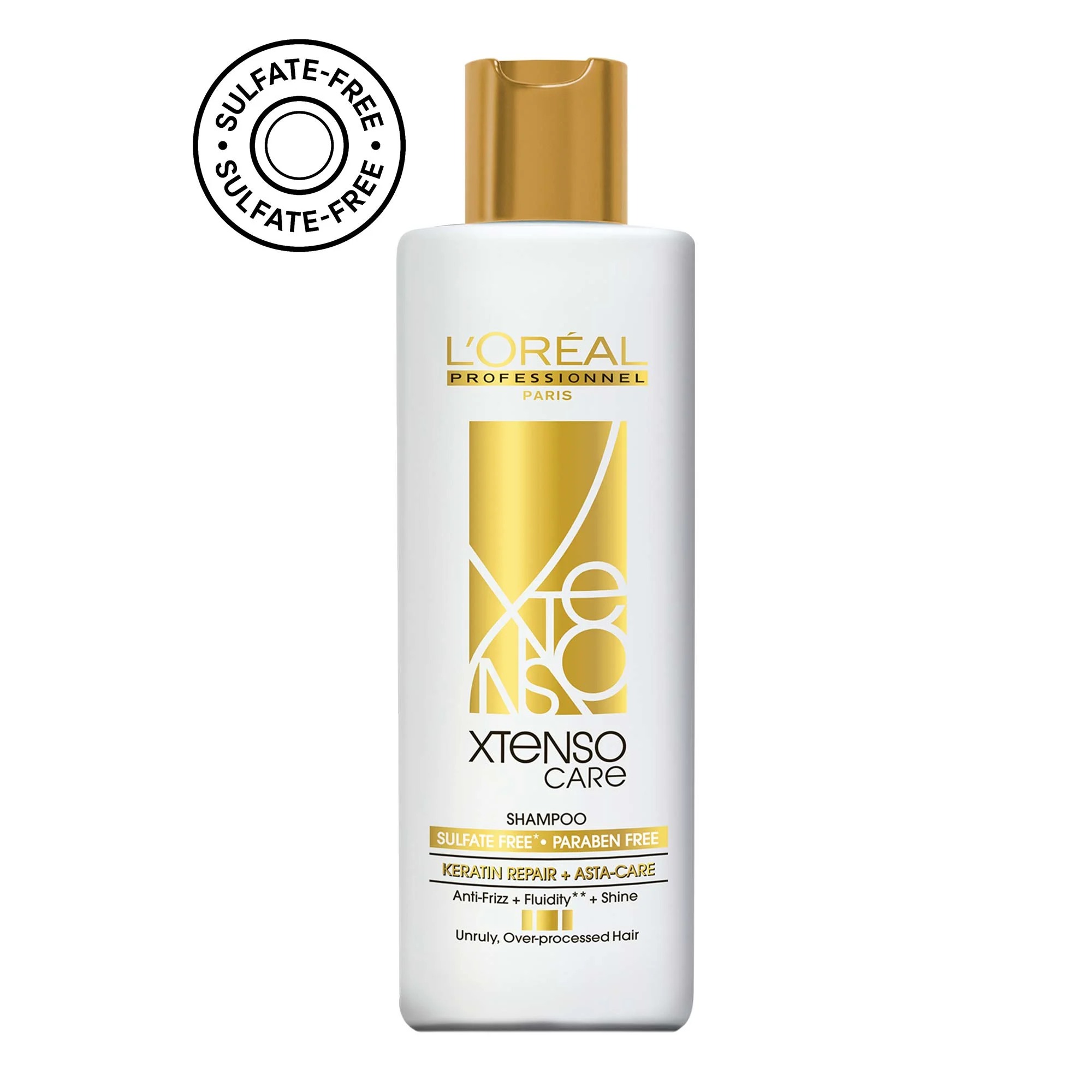loreal xtenso care shampoo pro keratin gold