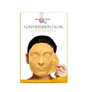 O3+ Gold Infusion Facial Kit – 4-Step Radiance & Glow Kit